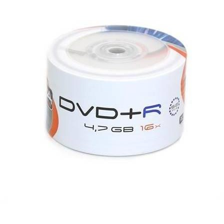 Mediu optic DVD+R 4.7GB 16x spindle argintiu mat 100 bucati
