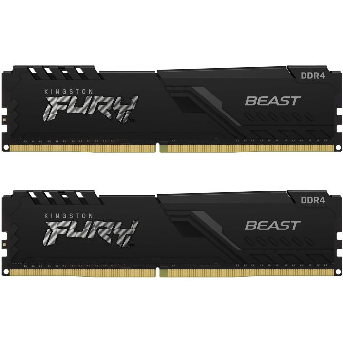 Memorie FURY Beast 64GB (2x32GB) DDR4 3200MHz CL16 Dual Channel Kit