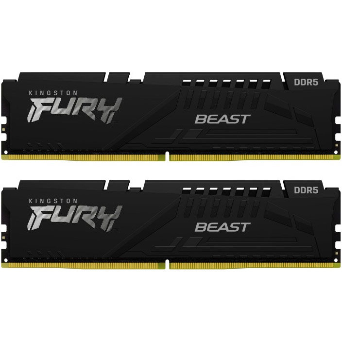 Memorie FURY Beast Black 64GB (2x32GB) DDR5 5600MHz CL40 Dual Channel Kit