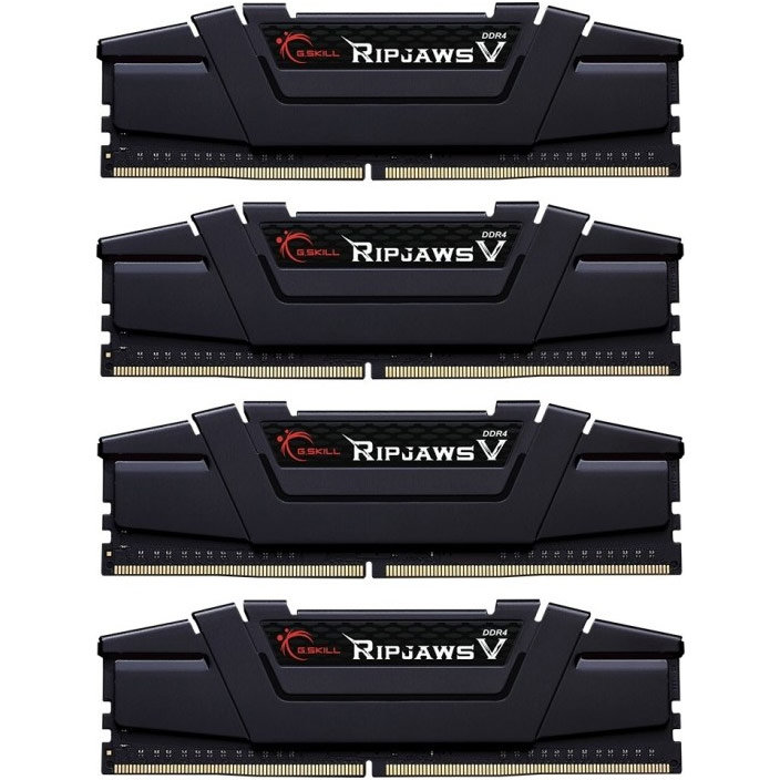 Memorie Ripjaws V Black 64GB (4x16GB) DDR4 3600MHz CL16 Quad Channel Kit