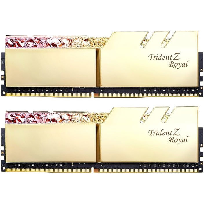 Memorie Trident Z Royal RGB Gold 16GB DDR4 3600MHz CL17 1.35v Dual Channel Kit