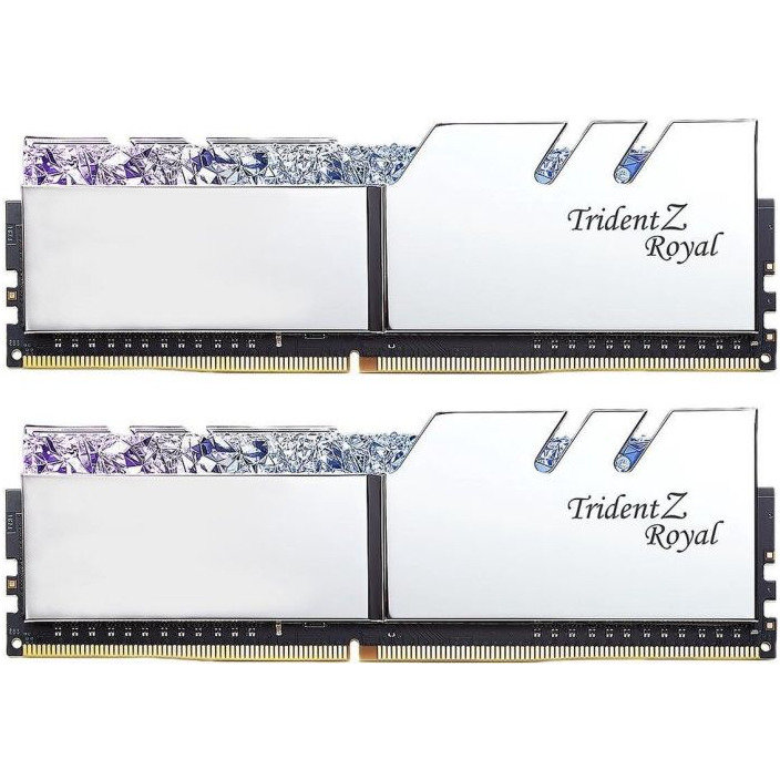 Memorie Trident Z Royal RGB Silver 16GB DDR4 4266MHz CL19 1.4v Dual Channel Kit
