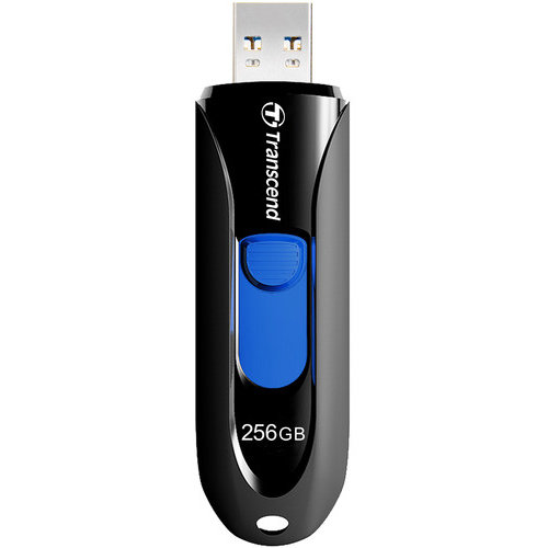 Memorie USB JetFlash 790 256GB USB 3.0 Capless Black