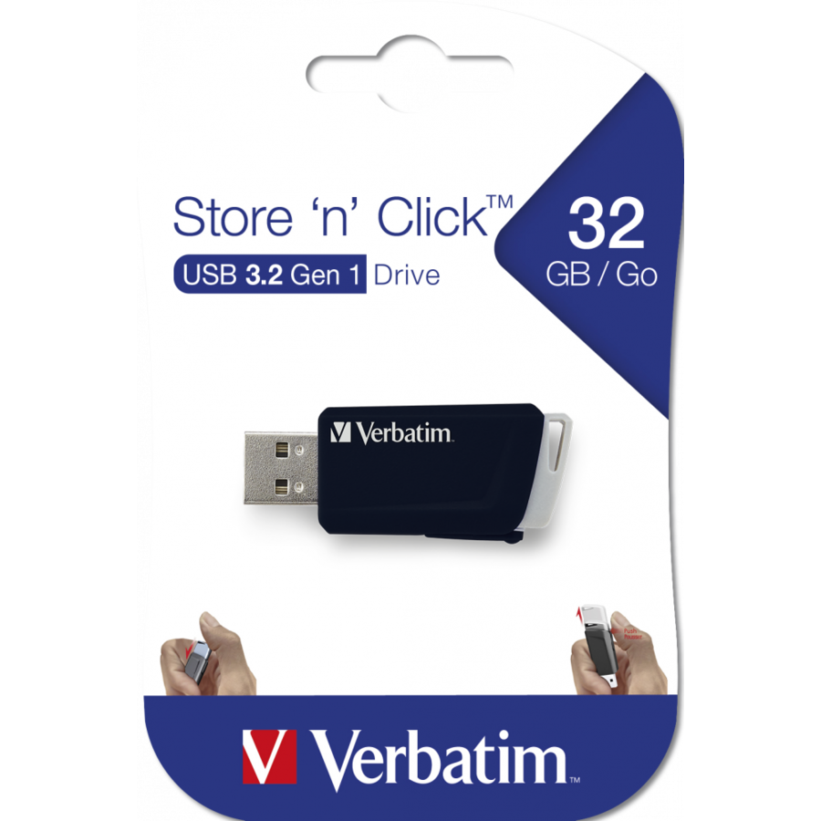 Memorie USB Store'n Click 32GB USB 3.2 Black