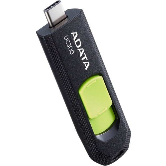Memorie USB UC300 128 GB, USB stick (black/green, USB-C 3.2 Gen 1)
