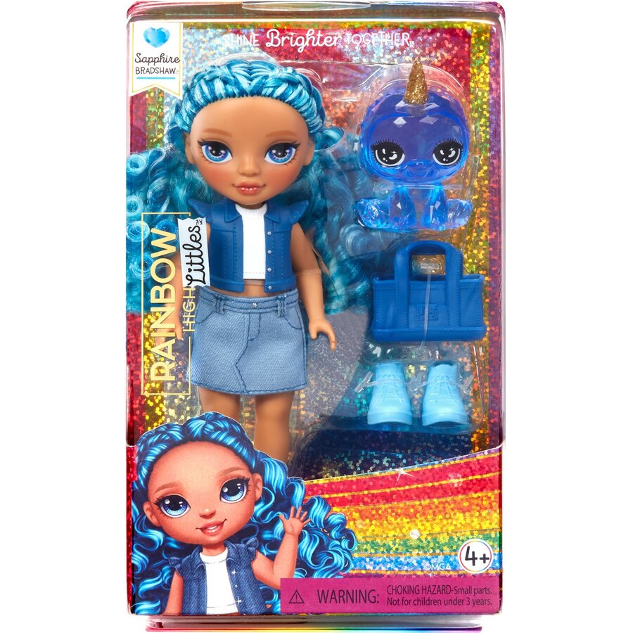 MGA Entertainment Rainbow High Littles - Sapphire (Blue)