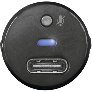 Microfon GXT 241 Velica USB Streaming Negru