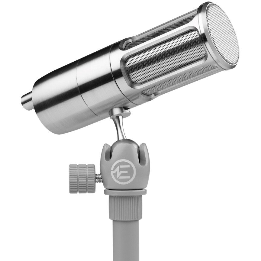 Microfon Podcast ICON Cardioid 20Hz-20kHz USB Argintiu