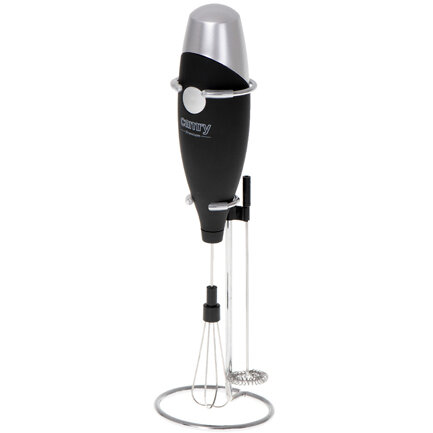 Milk Frother Pentru Spuma De Lapte Manual Negru