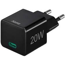 Mini-Charger USB-C PD/Qualcomm®  20 W Black