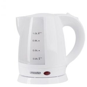 Mini Fierbator Electric 1l Putere 1600W Filtru Anticalcar Oprire Automata Alb