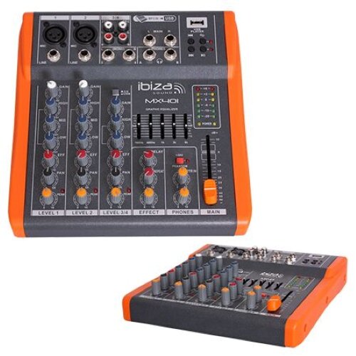 Mixer 4 Canale Cu Egalizatorul Efecte Si Usb
