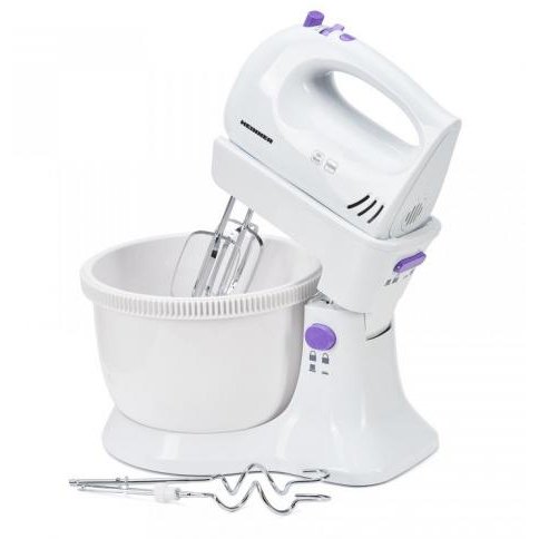 Mixer cu bol rotativ Ultraviolet HMB-350UV 300W 2.5 litri Alb