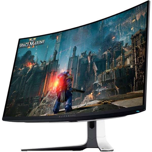 Monitor Gaming IPS OLED Alienware 32inch AW3225QF UHD 3840 x 2160 HDMI DisplayPort Ecran Curbat 240Hz 0.03ms Negru