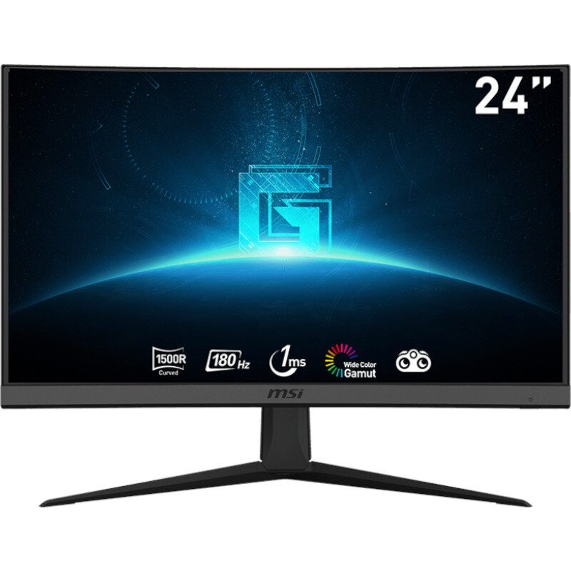 Monitor LED Curbat G24C6 E2 23.6 inch FHD VA 1ms 180Hz Black