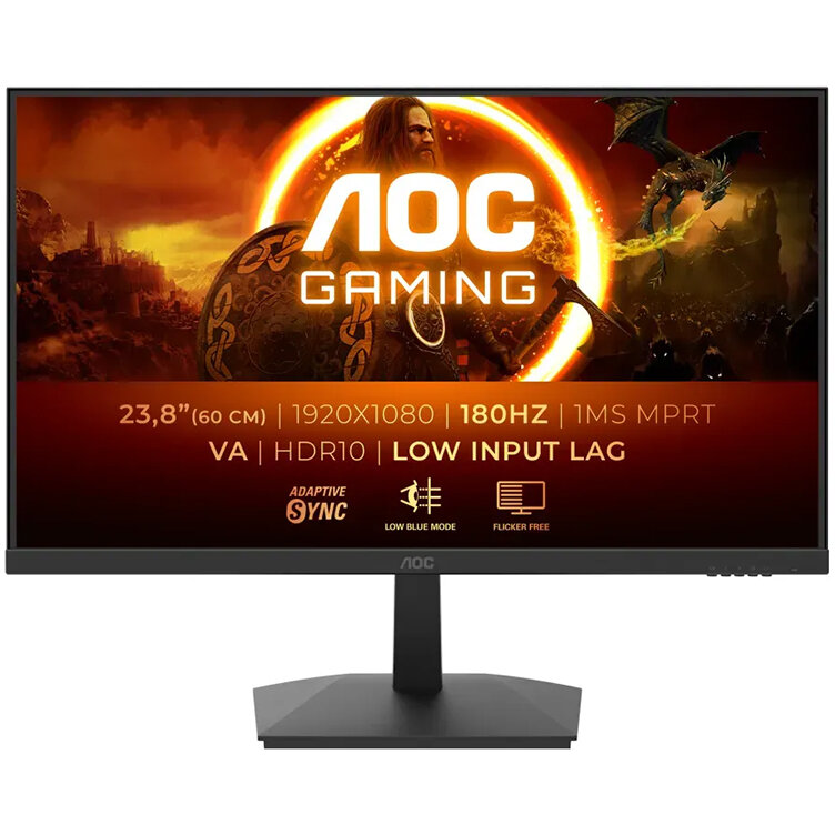 Monitor LED Gaming 24G15N2 23.8 inch FHD VA 4ms 180Hz Black