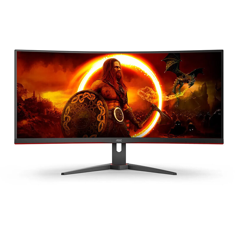 Monitor LED Gaming Curbat CU34G2XE/BK 34 inch UWQHD 34 inch VA 1ms 144Hz Black