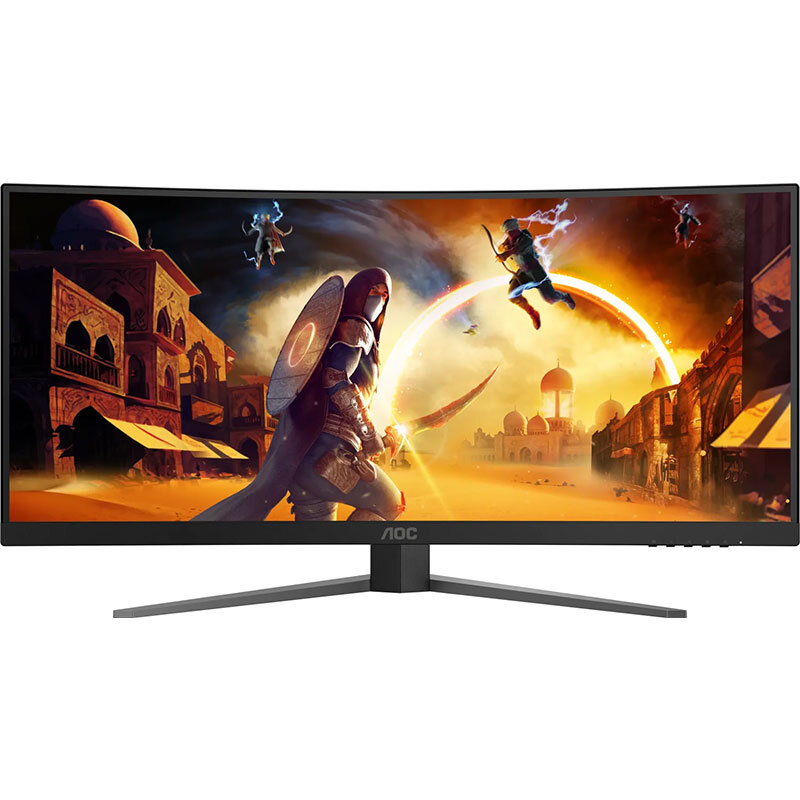 Monitor LED Gaming Curbat CU34G4Z 34 inch UWQHD VA 1ms 240Hz Black