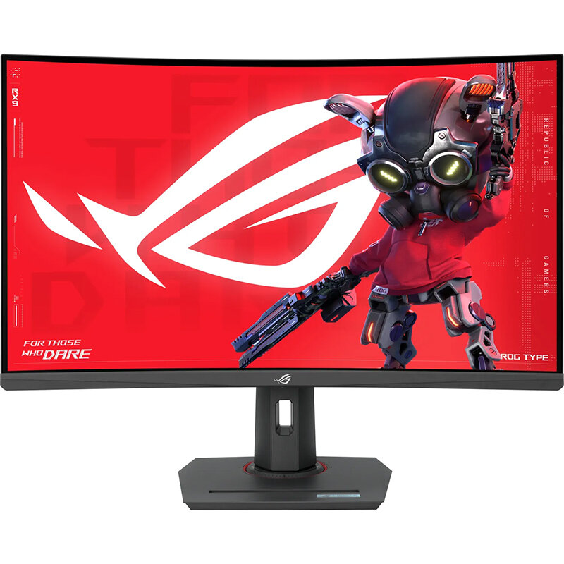 Monitor LED Gaming Curbat ROG Strix XG32WCMS 31.5 inch QHD VA 1ms 280Hz Black