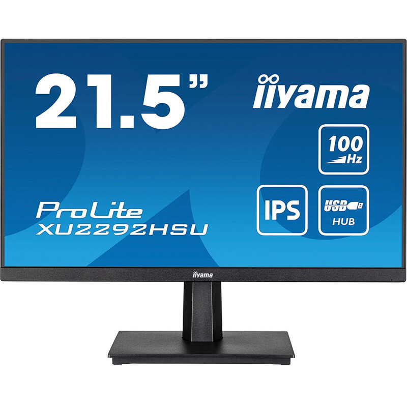 Monitor LED ProLite XU2292HSU-B6 21.5 inch FHD IPS 100Hz Black