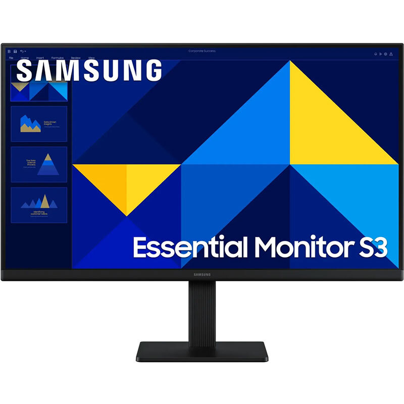 Monitor LED S3 S30GD LS24D300GAUXEN 24 inch FHD IPS 100Hz Black