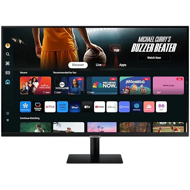 Monitor LED Smart LS32DM702UUXDU 32 inch UHD VA 4ms 60Hz Black