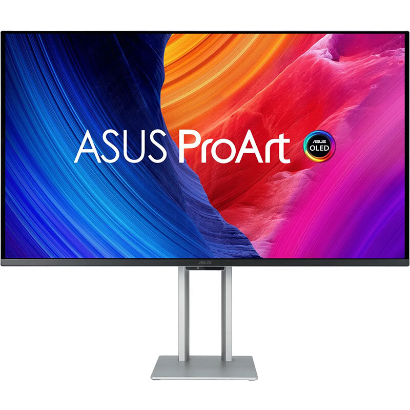 Monitor OLED ProArt PA32UCDM 31.5 inch UHD 4K 0.1ms 240Hz Silver