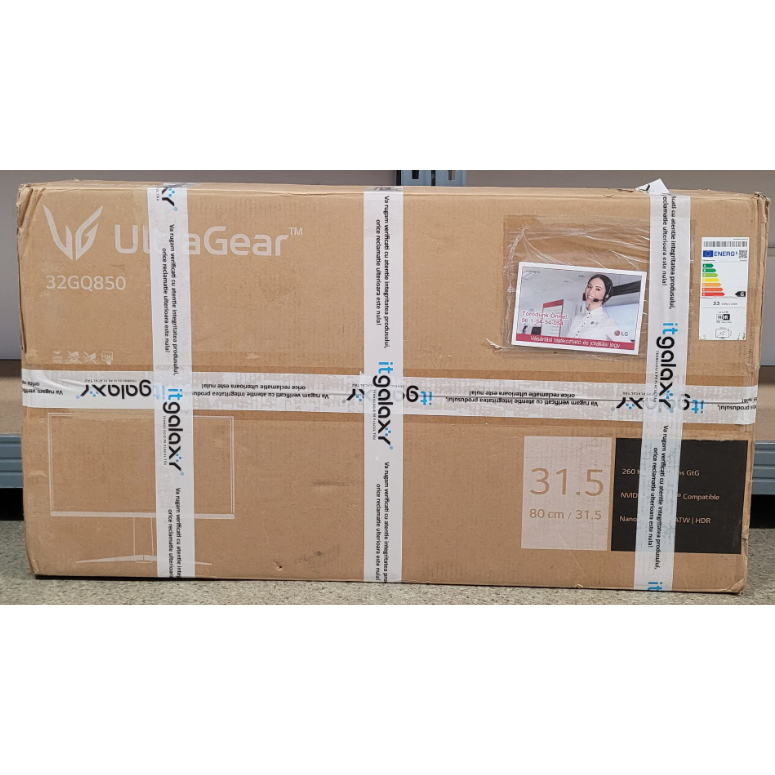 Monitor Resigilat Gaming UltraGear 32GQ850-B 31.5inch QHD IPS 1ms 240Hz HDR G-Sync Compatible  FreeSync Premium Pro