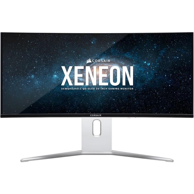 Monitor XENEON 34WQHD240-C QD-OLED 240Hz 34inch Gaming WQHD Alb