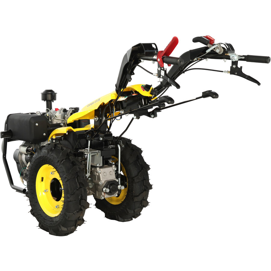 Motocositoare multifunctionala Campo U12E/BC120M 12CP diesel 120cm 2 lame mobile inclinare lama