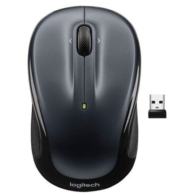 Mouse M325s  Wireless Dark Silver