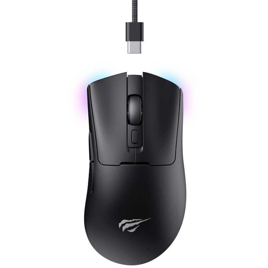 Mouse MS966WB Gaming   Wireless   Optic 500mAh 10000DPI RGB Negru