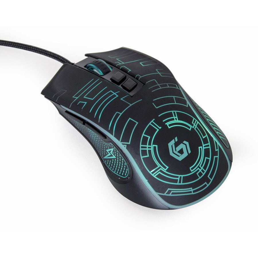 Mouse MUSG-RGB-01 USB Type-A 3600DPI negru
