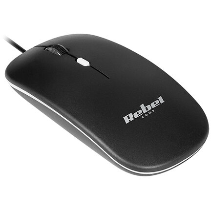 Mouse Optic cu Fir 1200dpi Negru