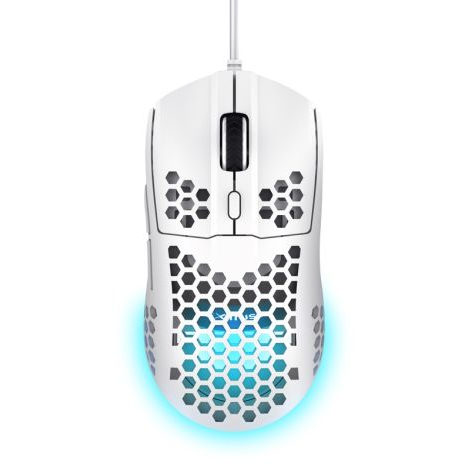 Mouse Optic GXT 928W Helox Ultra-Lightweight Gaming Alb