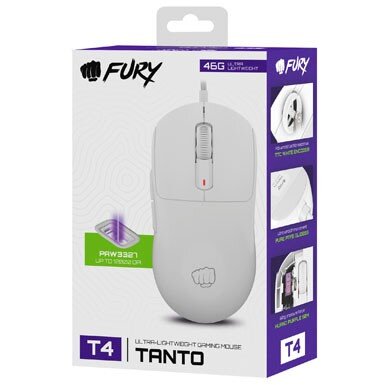 Mouse Tanto T4 RGB 12000dpi 1000Hz Optic Alb