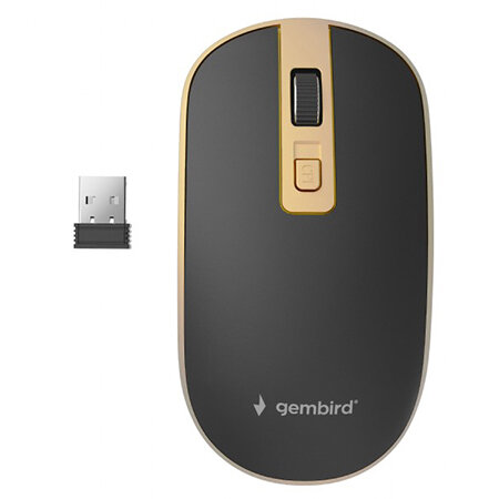 MOUSE WIRELESS 1600DPI USB GEMBIRD