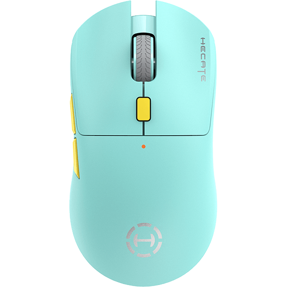 Mouse Wireless G3M Pro 26000DPI Bluetooth Wi-Fi 2.4Ghz Cyan