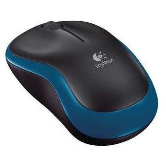 Mouse Wireless M185 1000dpi Negru Albastru