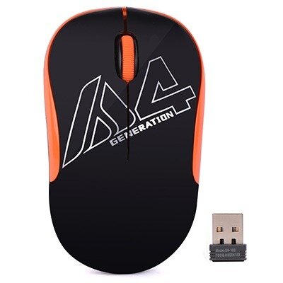 Mouse Wireless Optic 1000Dpi Butoane/scroll 3/1  Negru