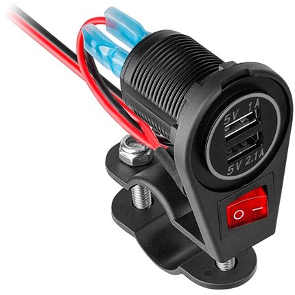 MUFA ALIMENTARE MOTO 2XUSB 3100 MA