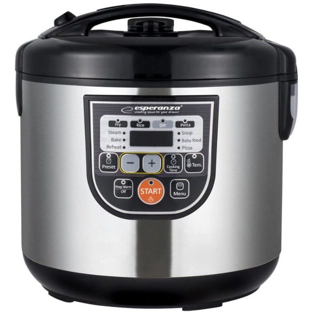 Multicooker 11 functii EKG011 panou smart digital 860W temporizator cuva 5L Inox