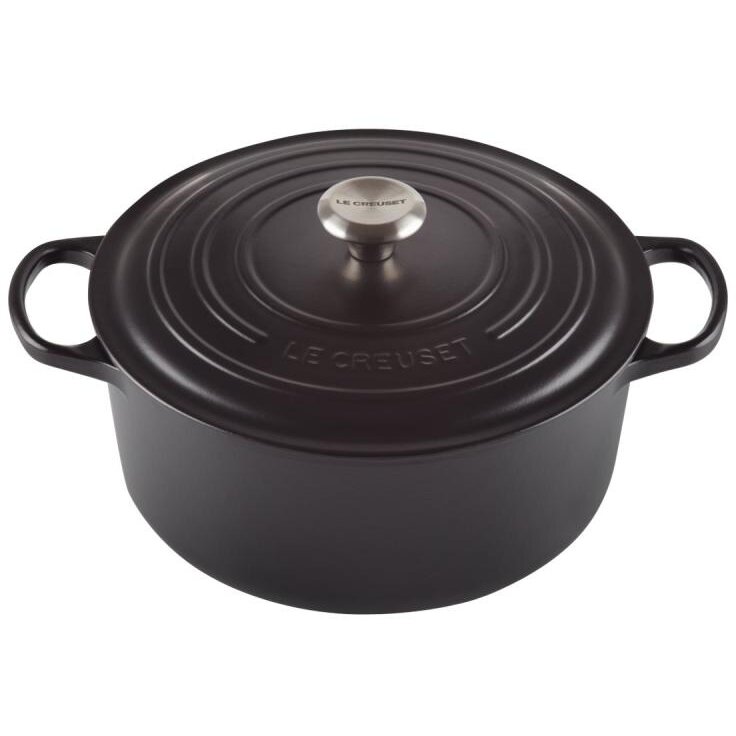 Oala Cu Capac Signature Roaster Round 24Cm Negru
