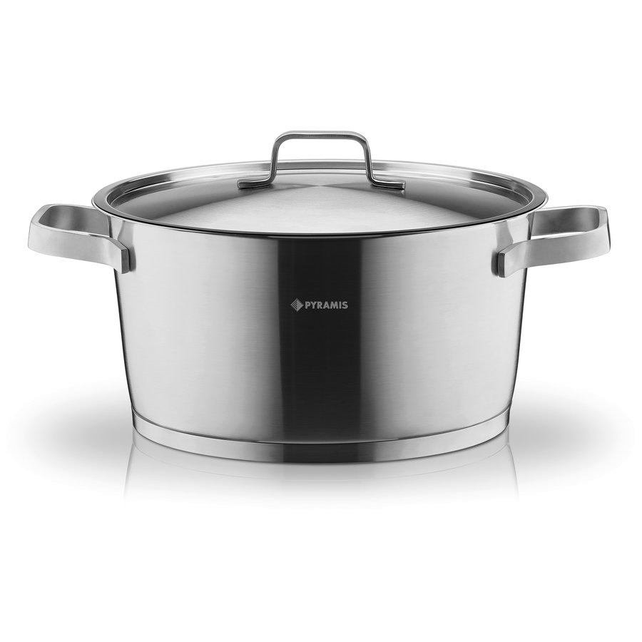 Oala Steel Line Ø28cm + Capac