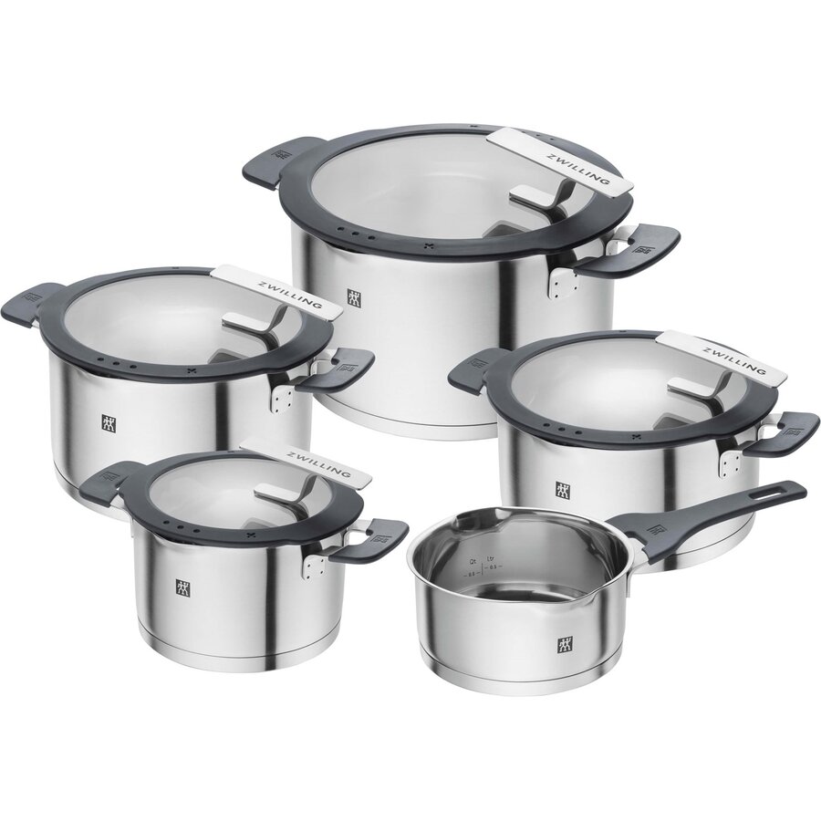Oale Set De 5 Piese Din Inox Argintiu