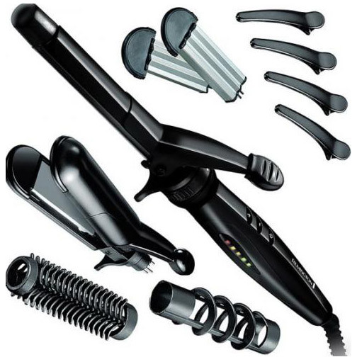Ondulator S8670 5 accesorii Ceramic Negru
