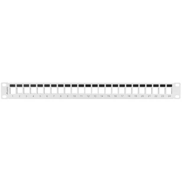 Patch Panel 19 inch 24 porturi Grey