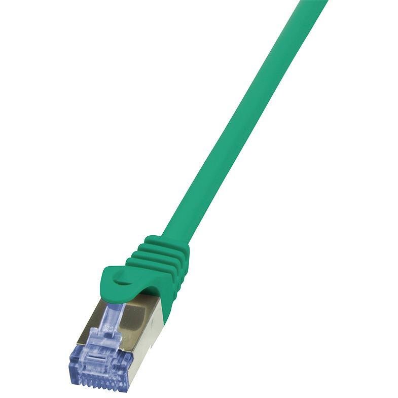 Patchcord CQ3035S Cat 6a 1m Verde