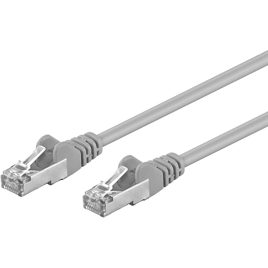 Patchcord F/UTP Cat 5E 10m Grey