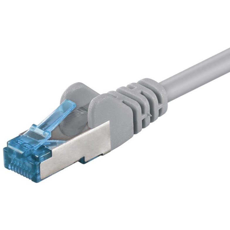 Patchcord S/FTP Cat 6A 20m Grey
